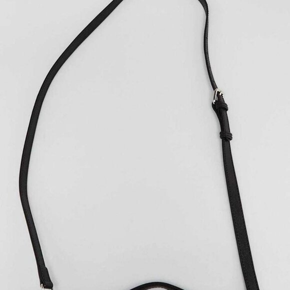 Fendi Black/Red/White Striped Saffiano Leather Demi Jour Shoulder Bag - Picture 6 of 12